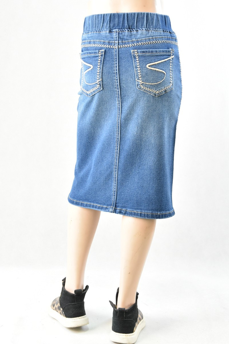 Girls Denim Skirt