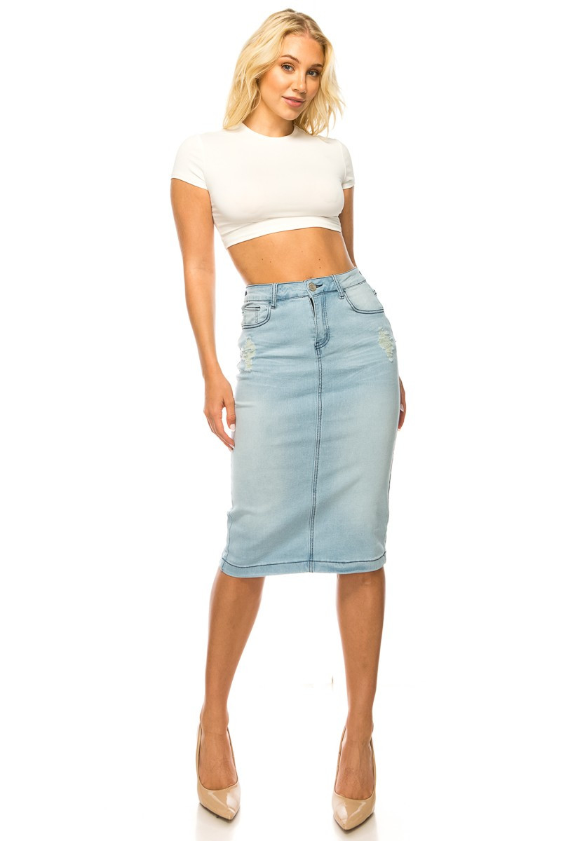 Denim Skirt