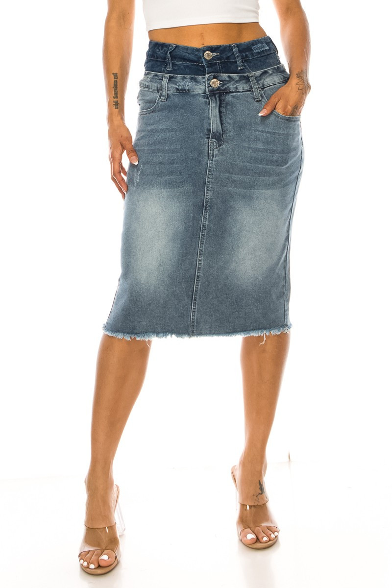Denim Skirt