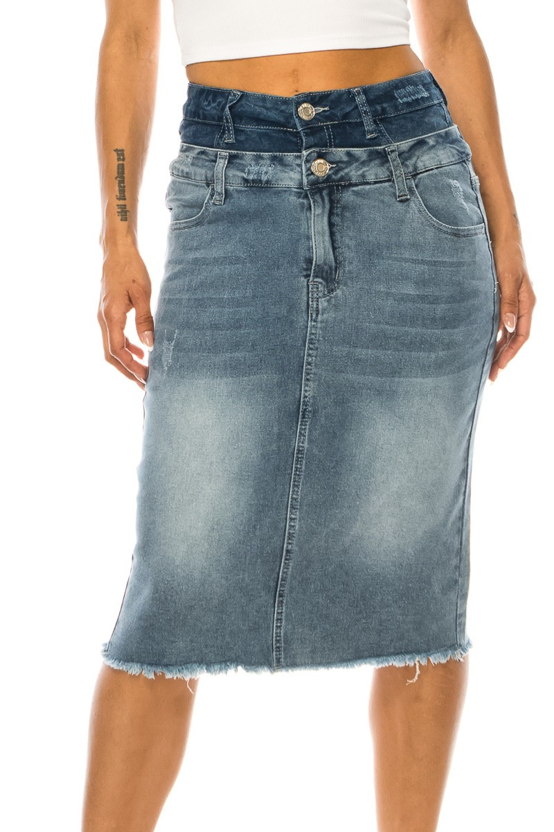 Denim Skirt