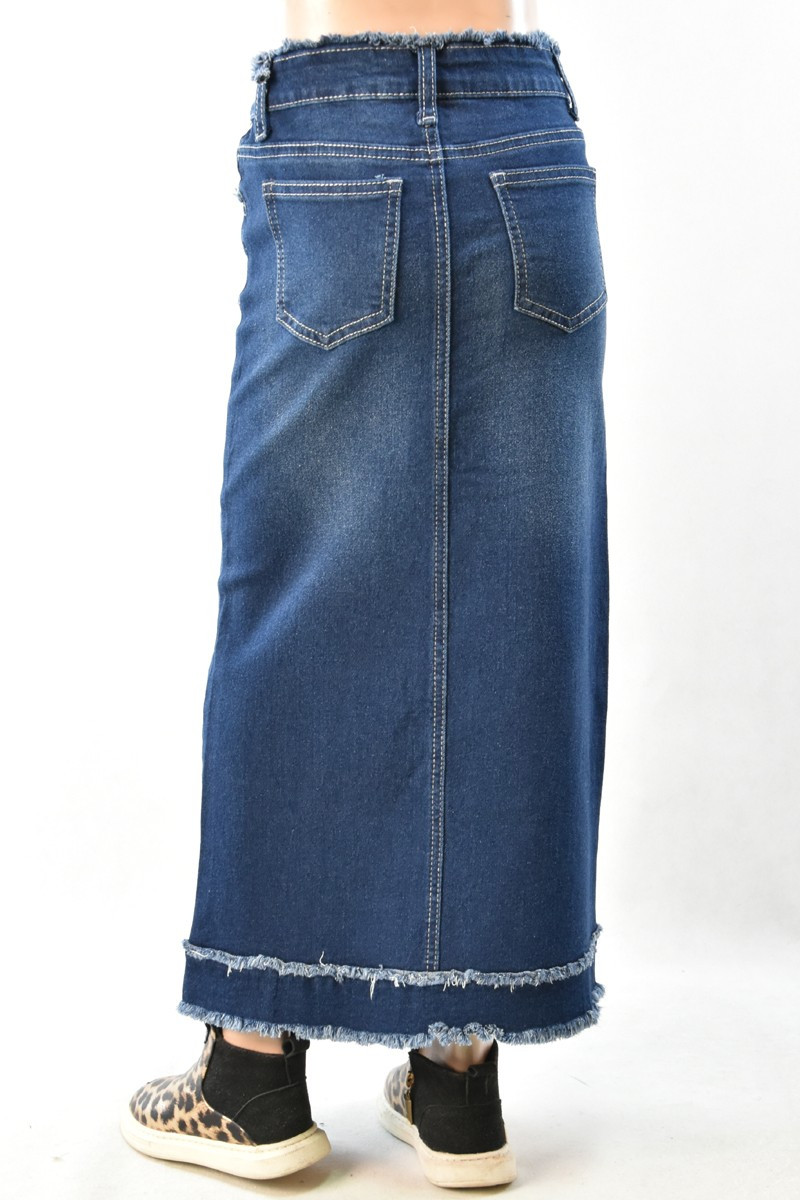 Girls Denim Skirt