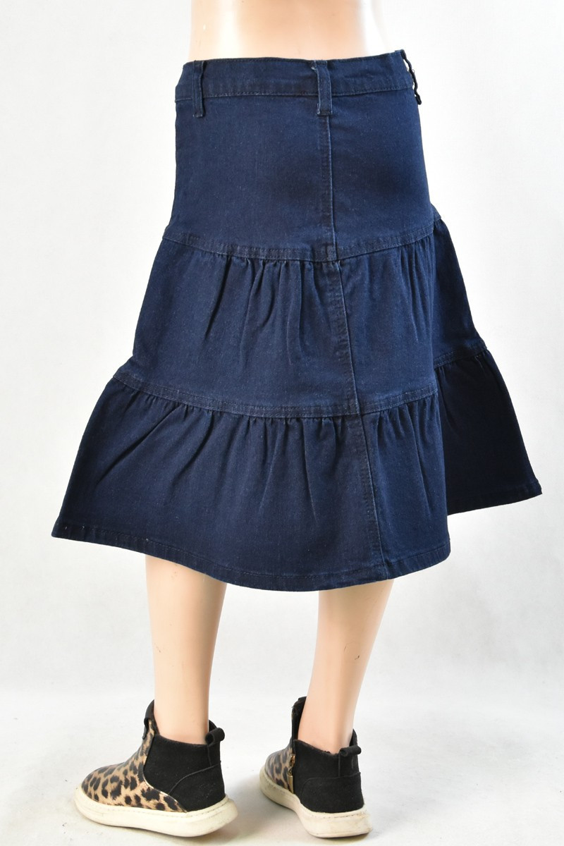 Girls Denim Skirt