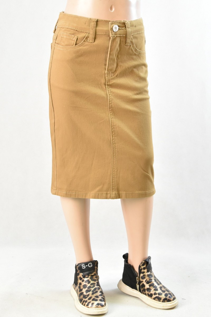 Girls Denim Skirt