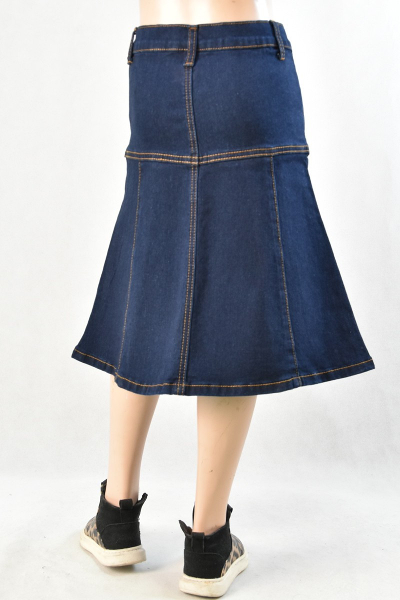 Girls Denim Skirt