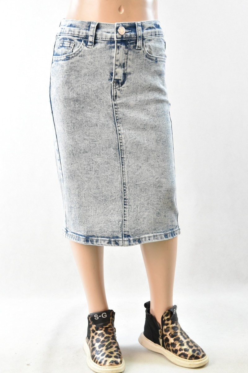 Girls Denim Skirt