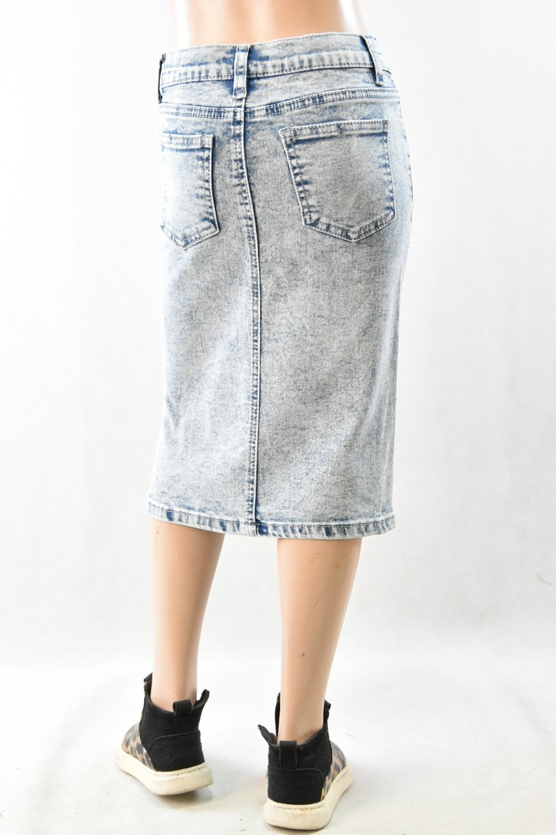 Girls Denim Skirt