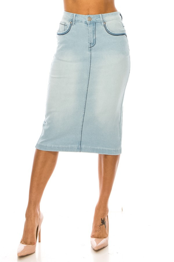 Denim Skirt