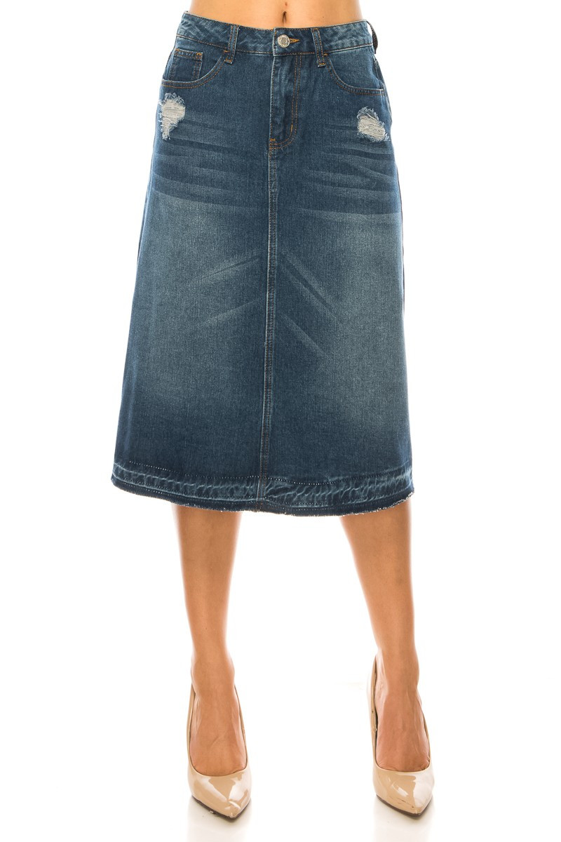 Denim Skirt