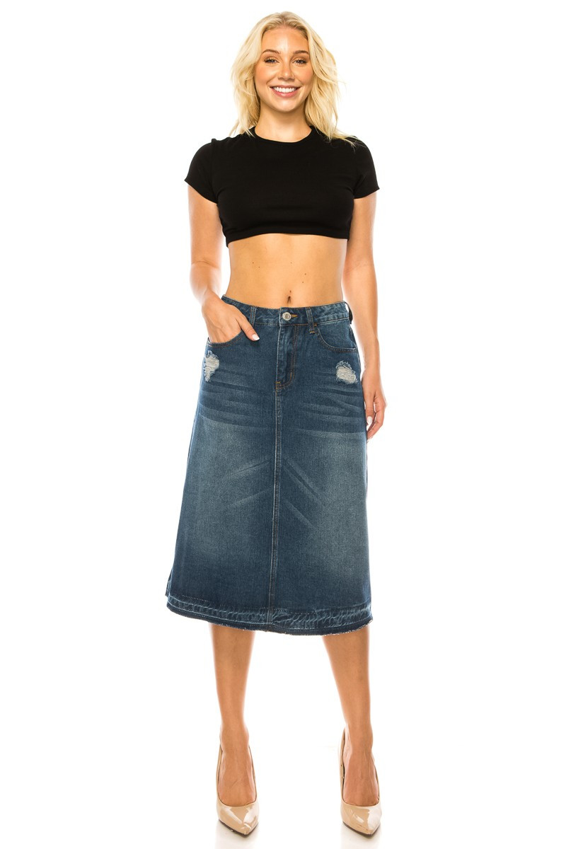 Denim Skirt