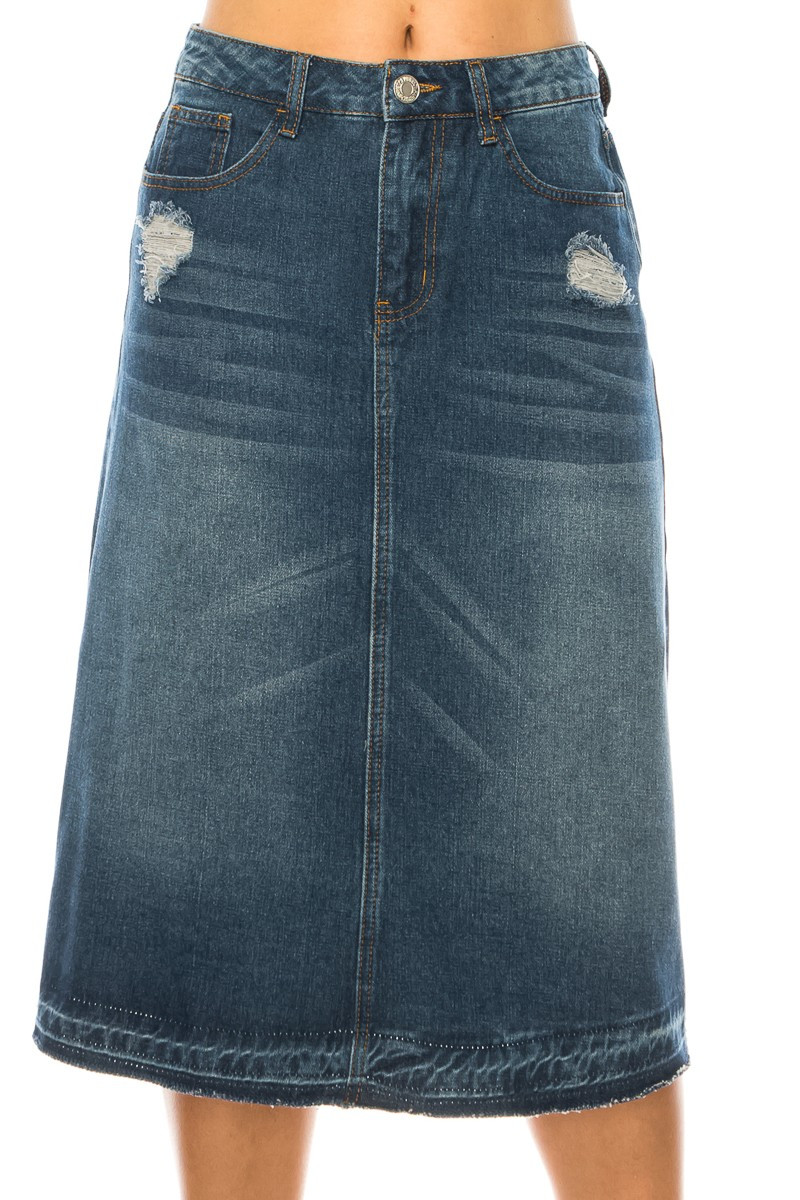 Denim Skirt