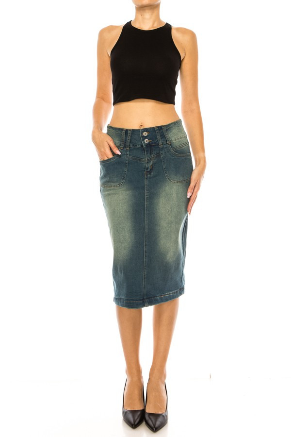 Denim Skirt