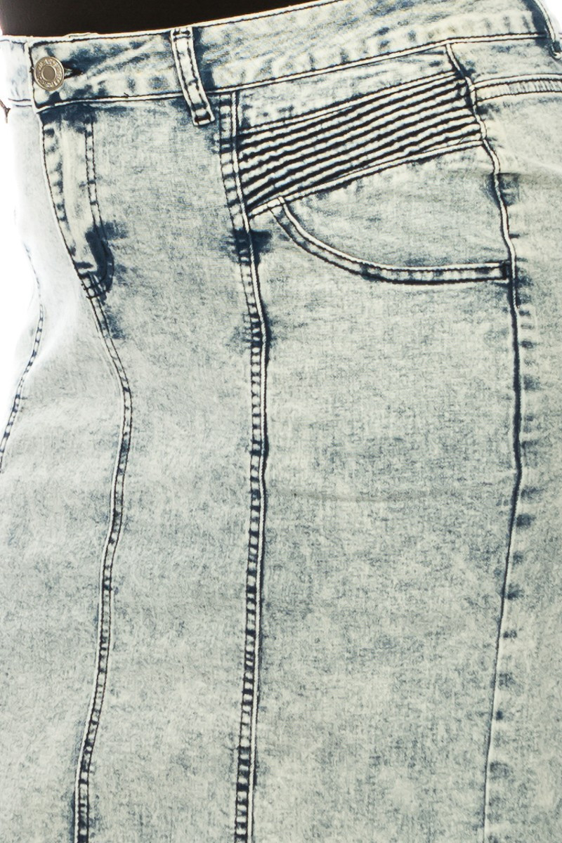 Denim Skirt Plus Size