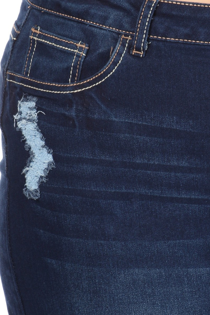 Denim Skirt Plus Size