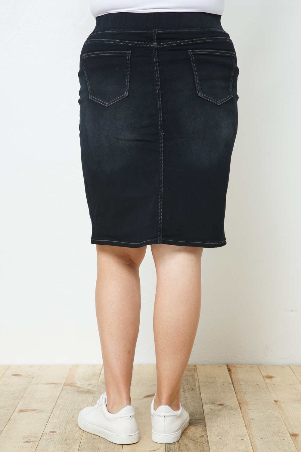 Denim Skirt Plus Size