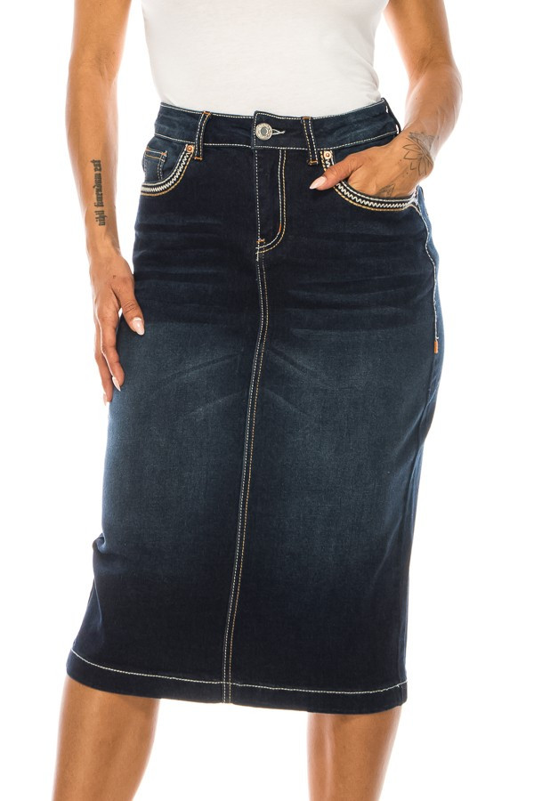 Denim Skirt