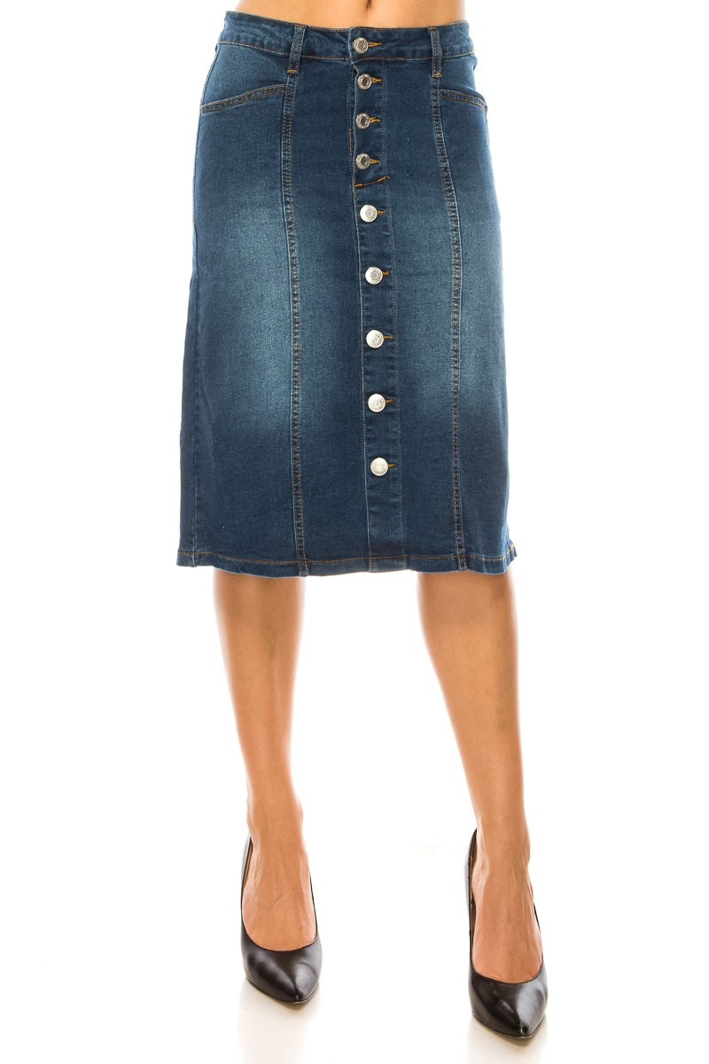 Denim Skirt