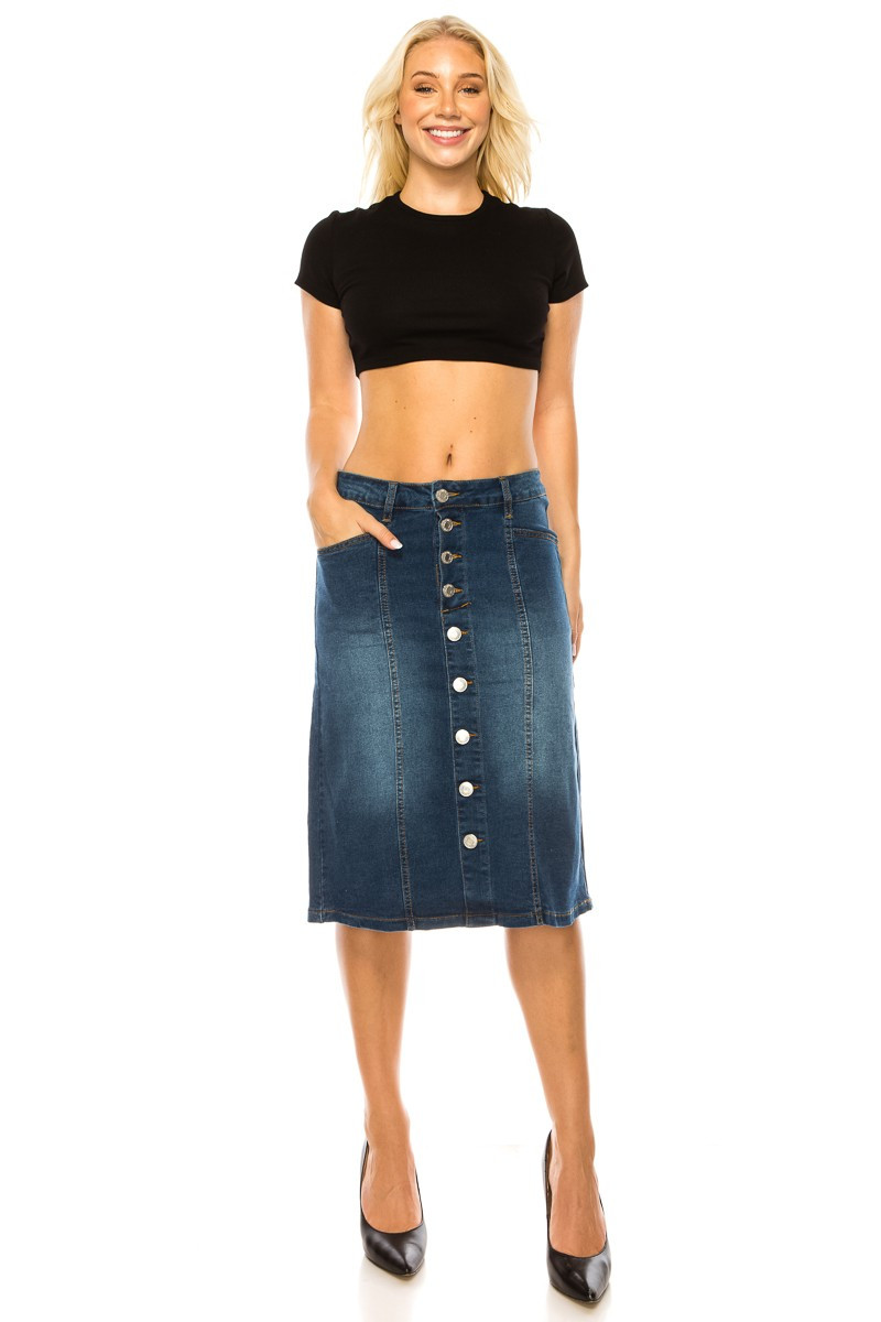 Denim Skirt