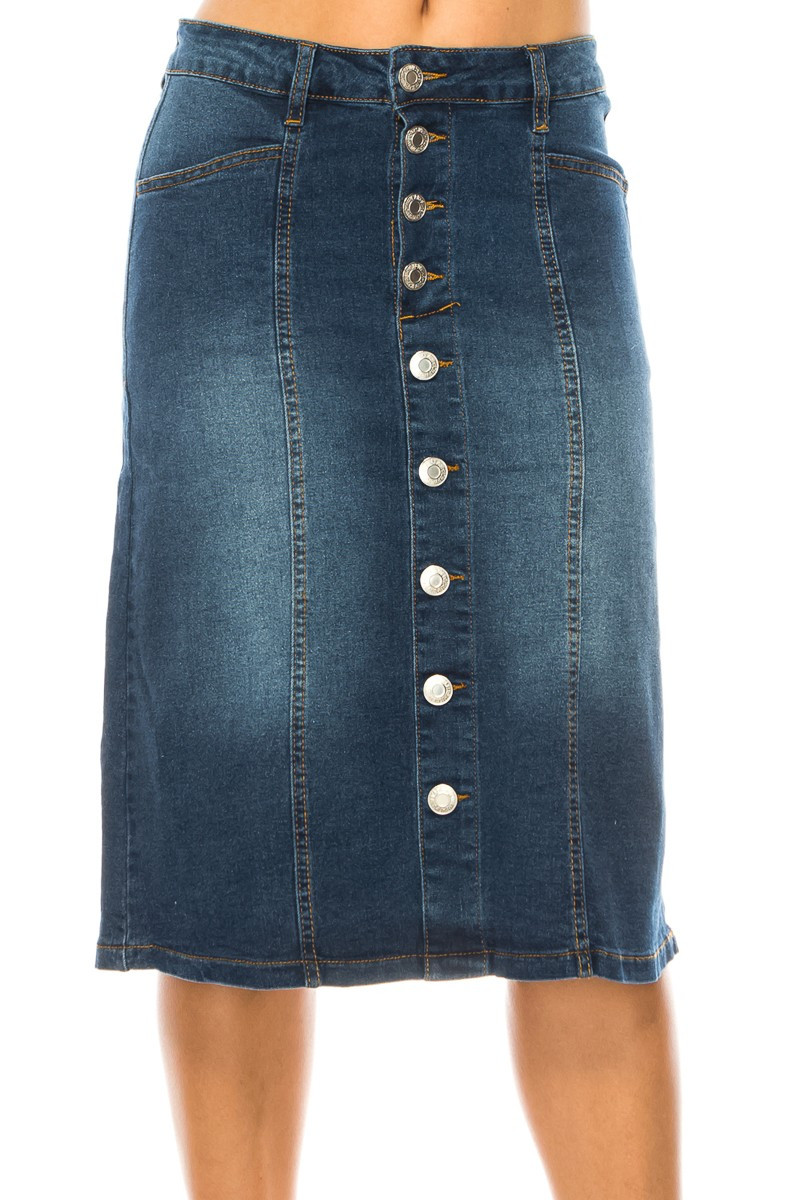 Denim Skirt