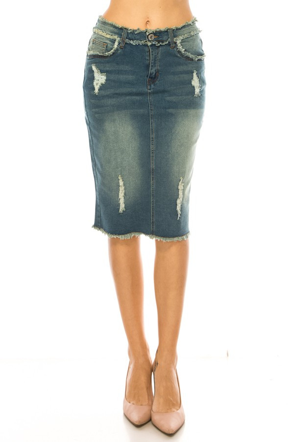 Denim Skirt