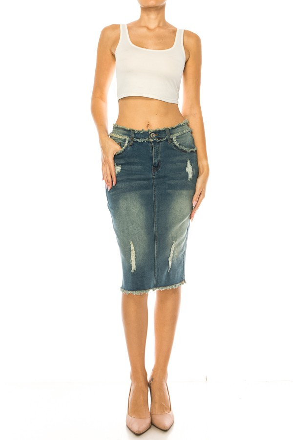 Denim Skirt