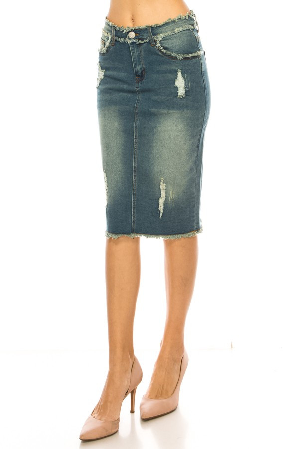 Denim Skirt