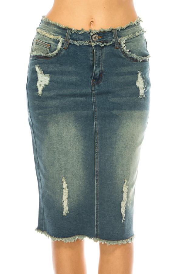 Denim Skirt