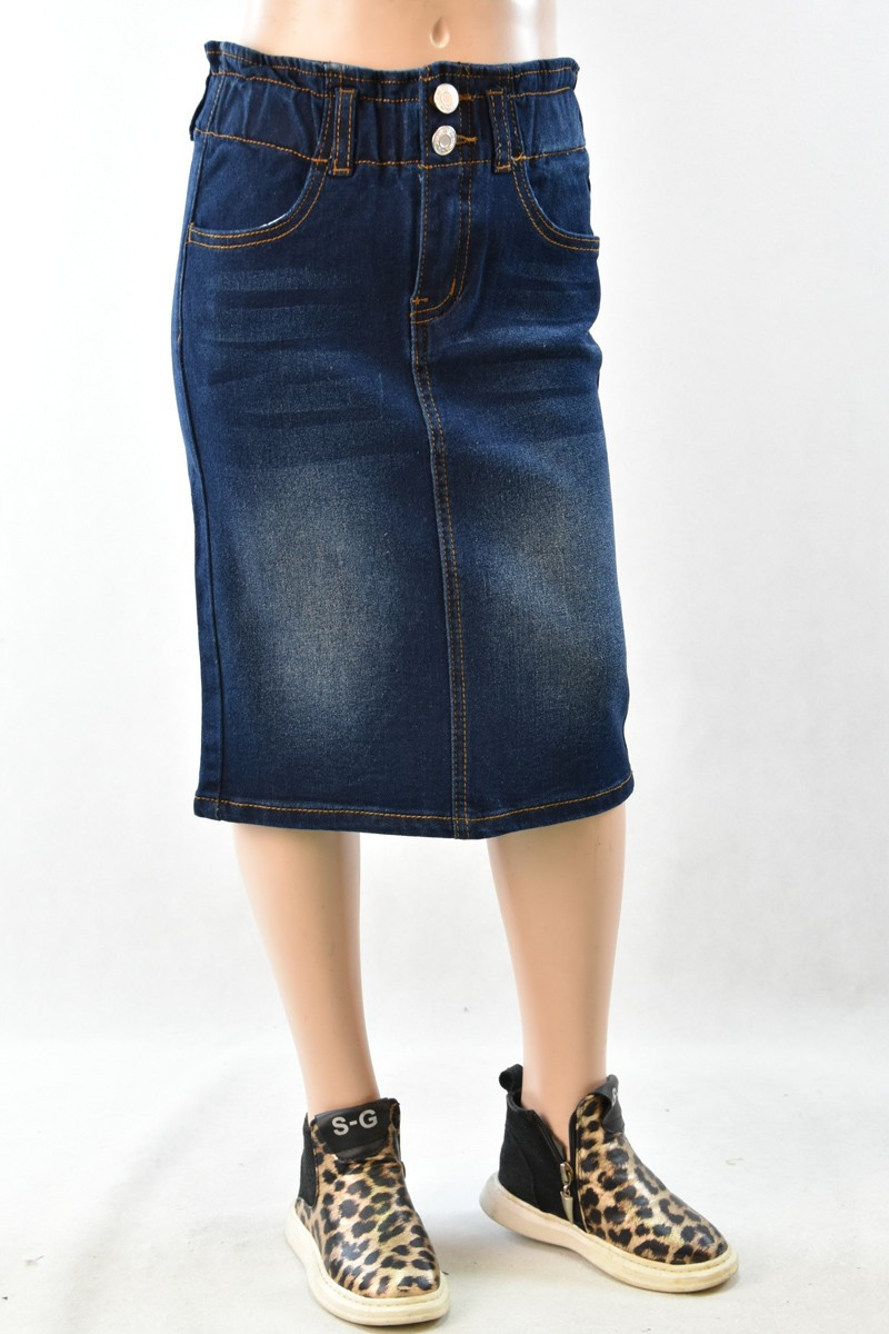Girls Denim Skirt