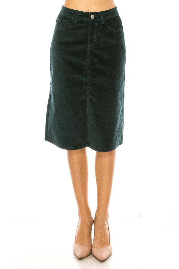 Velvet Skirt