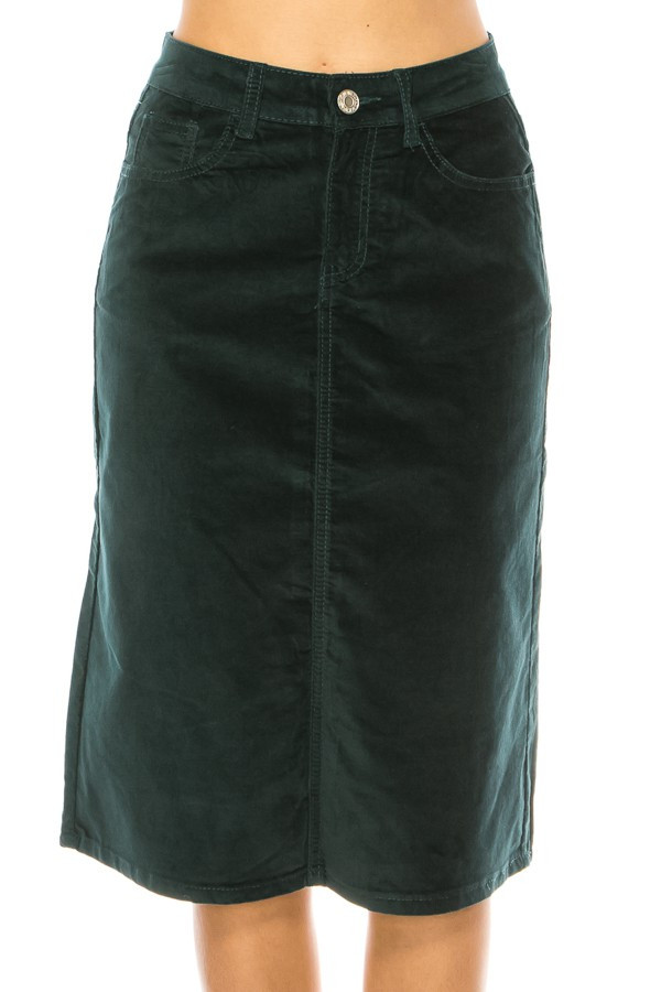 Velvet Skirt