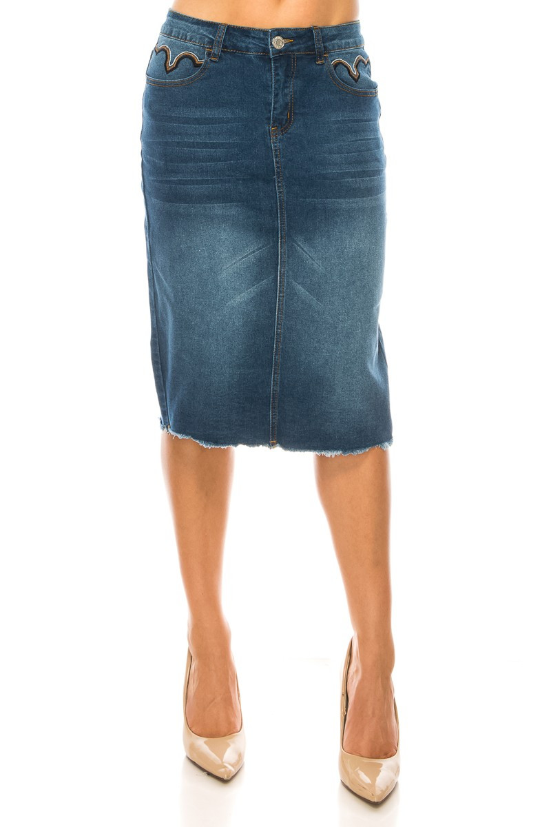 Denim Skirt