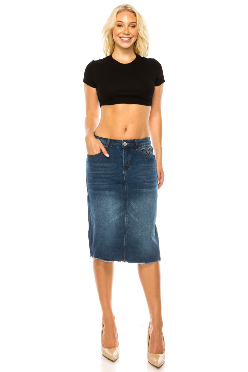 Denim Skirt