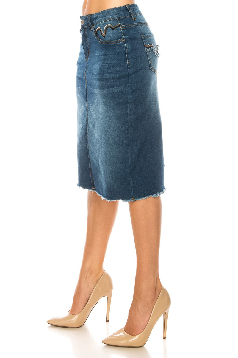 Denim Skirt