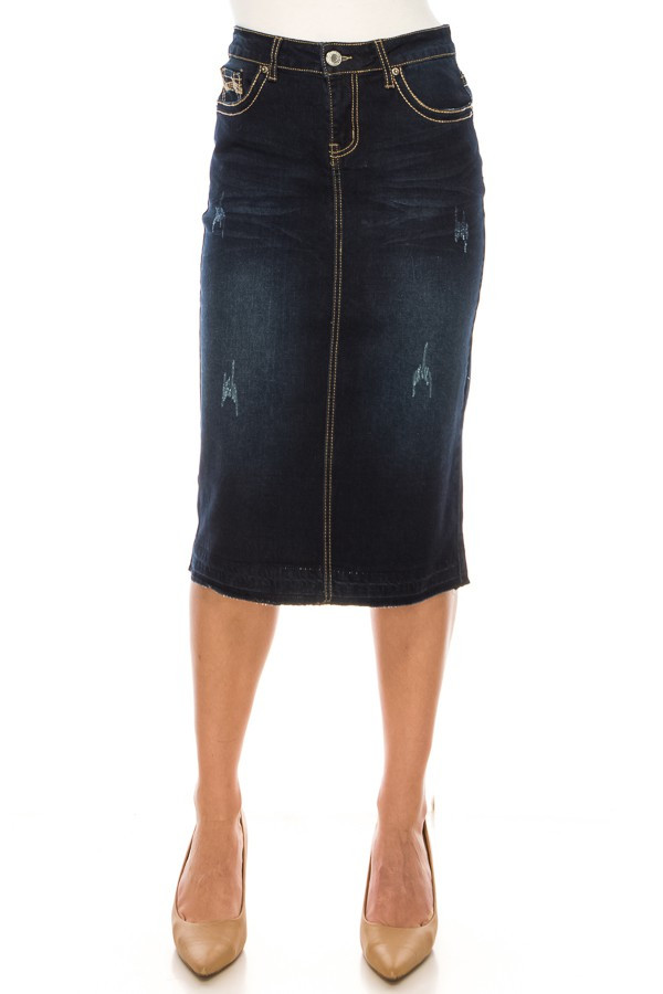 Denim Skirt