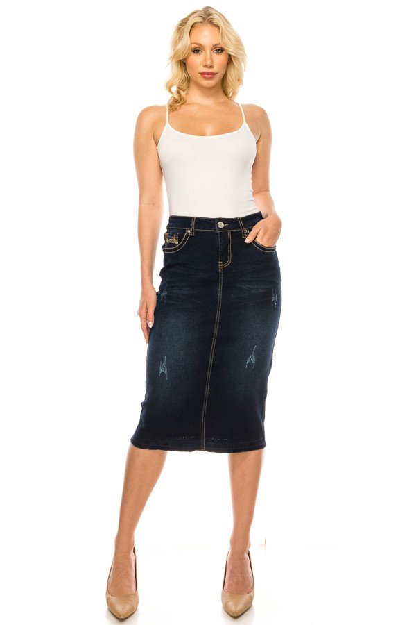 Denim Skirt