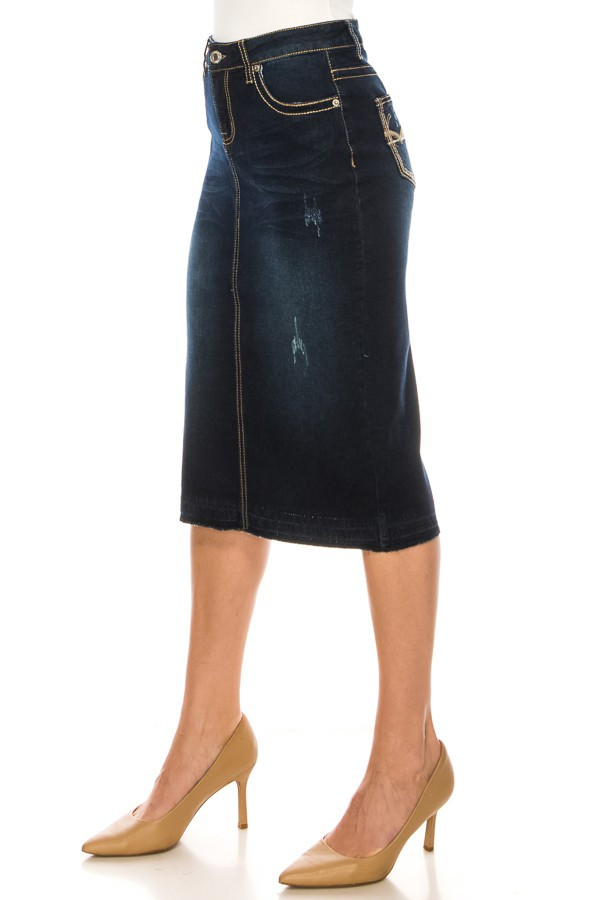 Denim Skirt