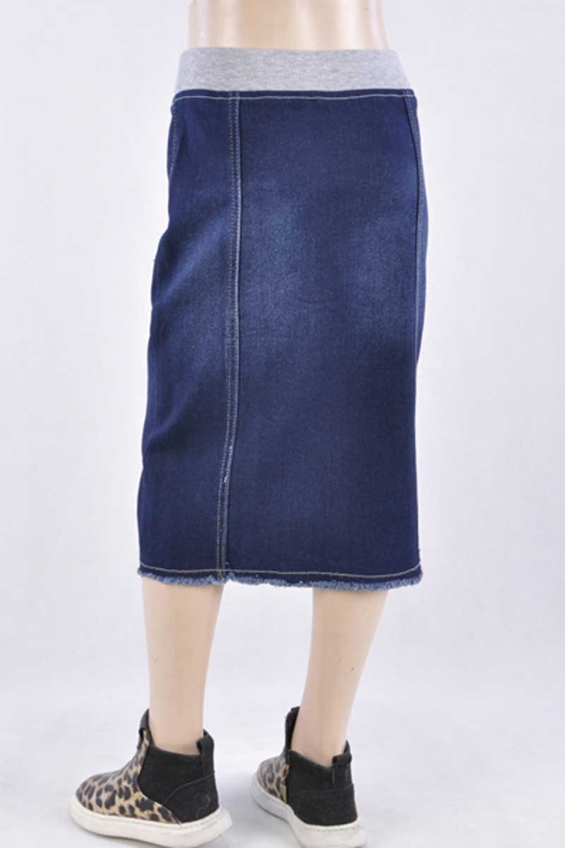 Girls Denim Skirt