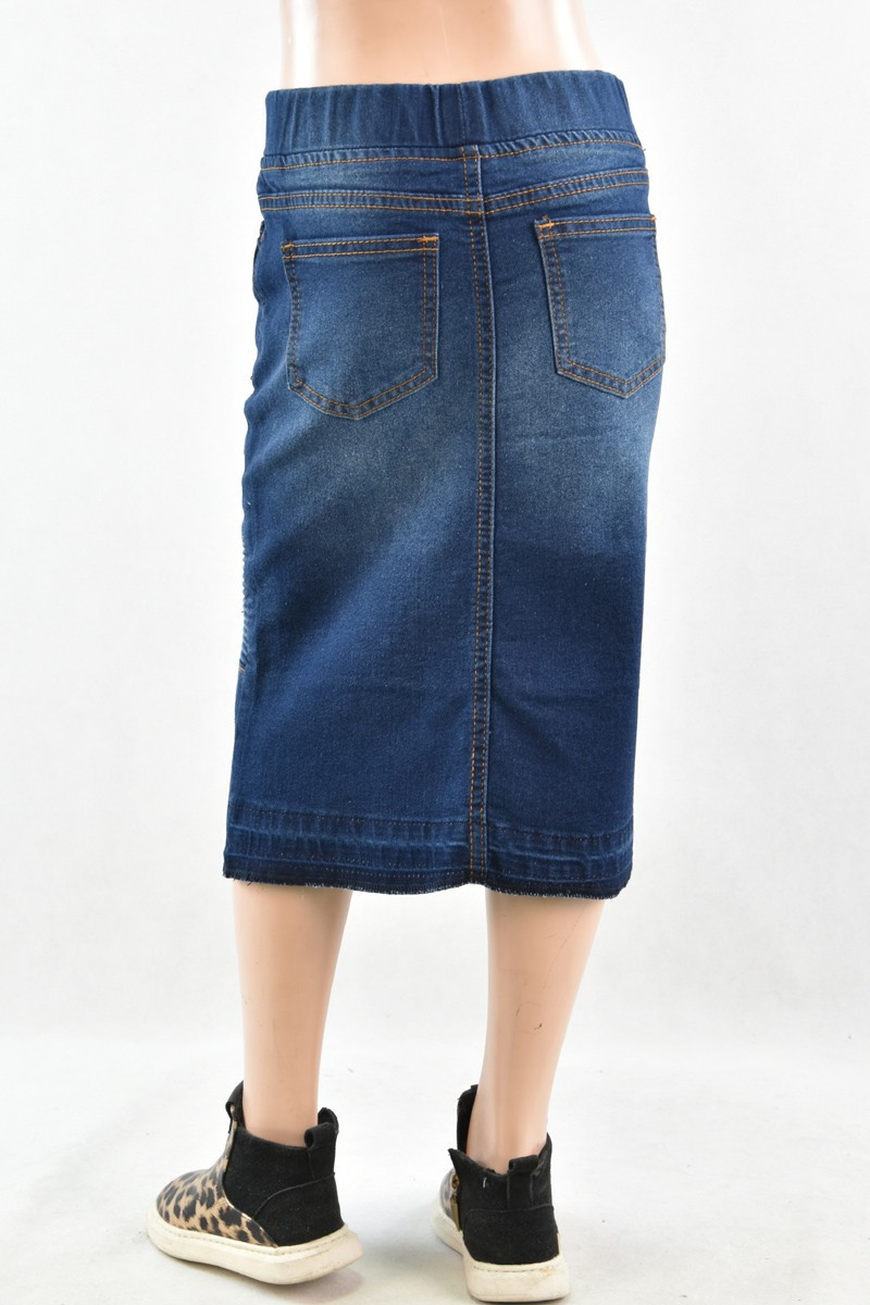 Girls Denim Skirt