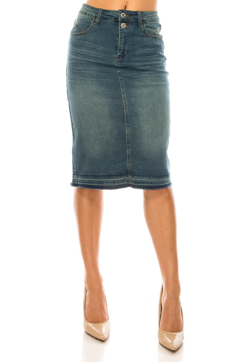 Denim Skirt