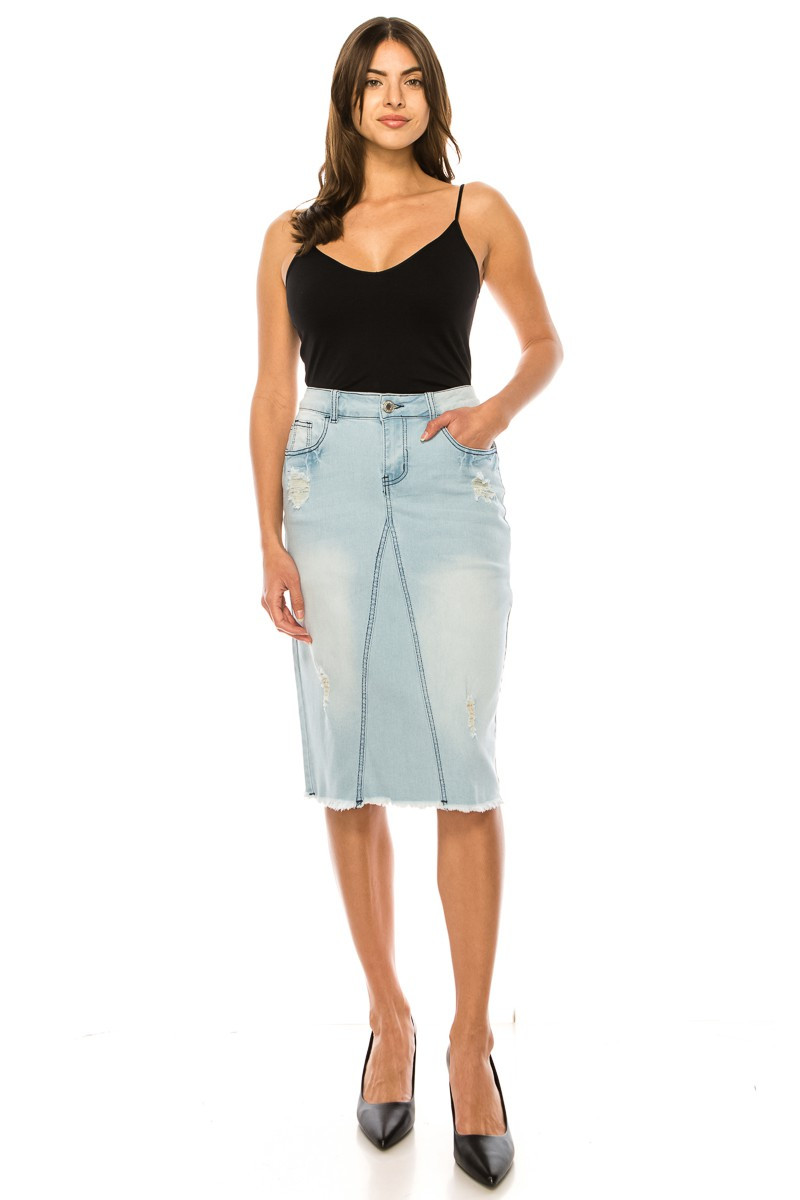 Denim Skirt