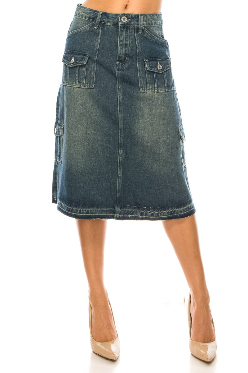 Denim Skirt