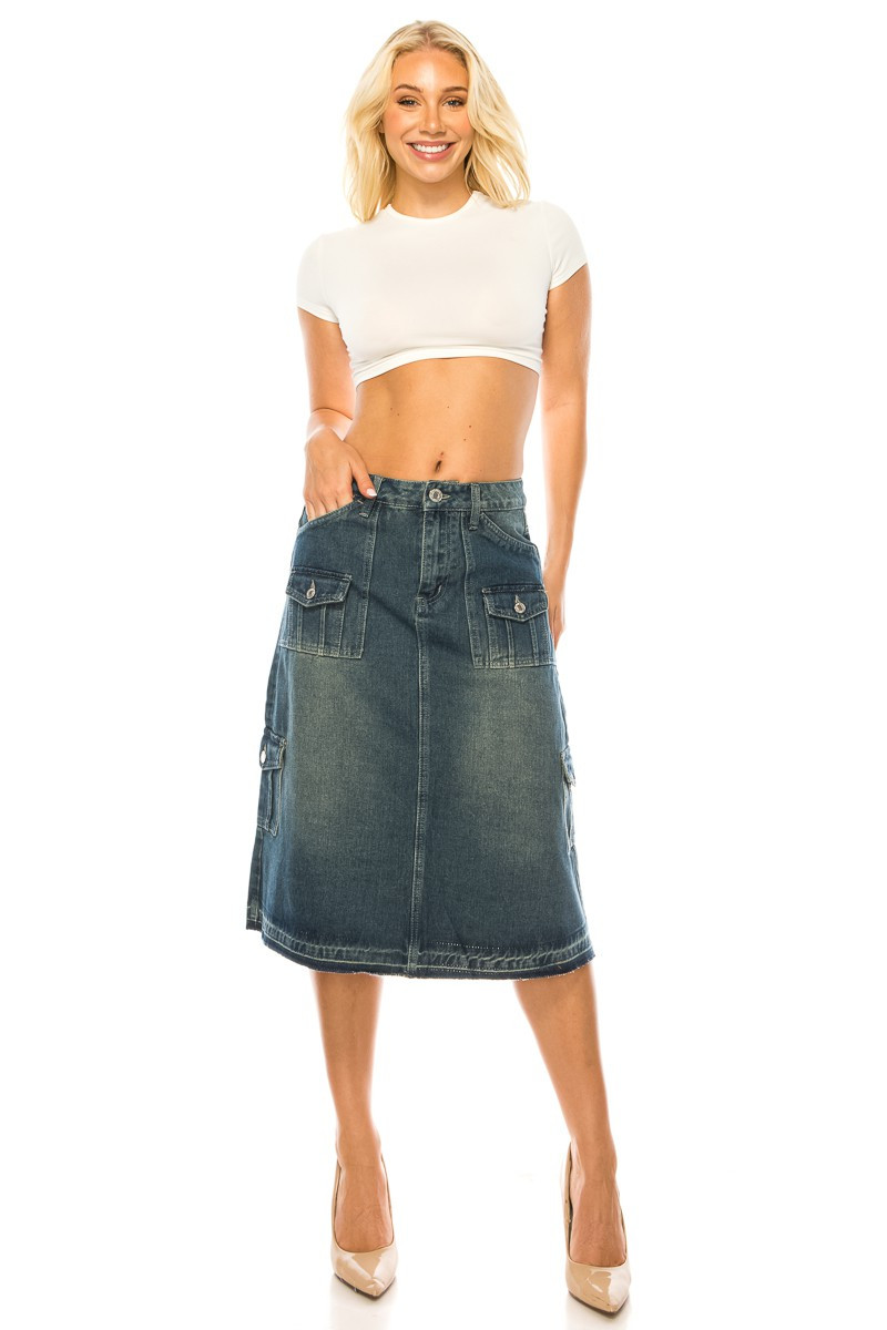 Denim Skirt