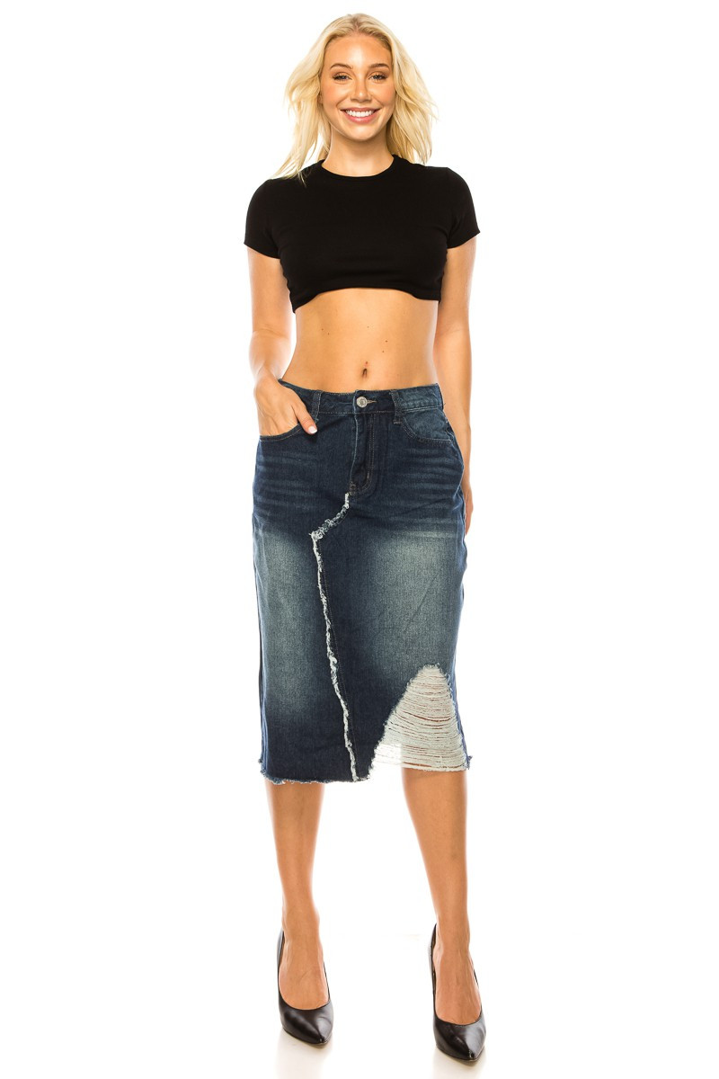 Denim Skirt