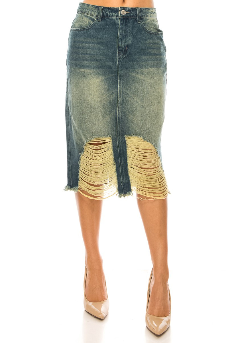 Denim Skirt