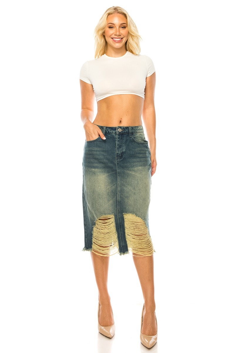 Denim Skirt