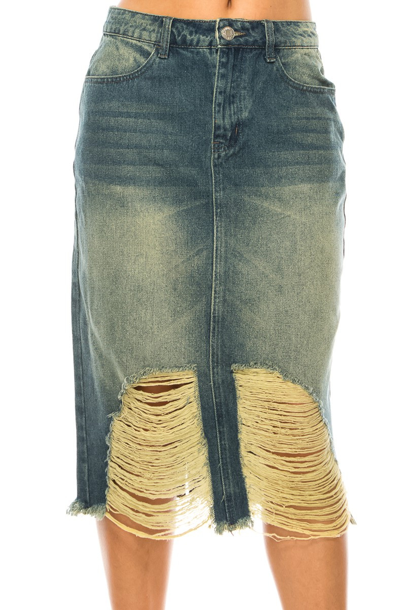 Denim Skirt