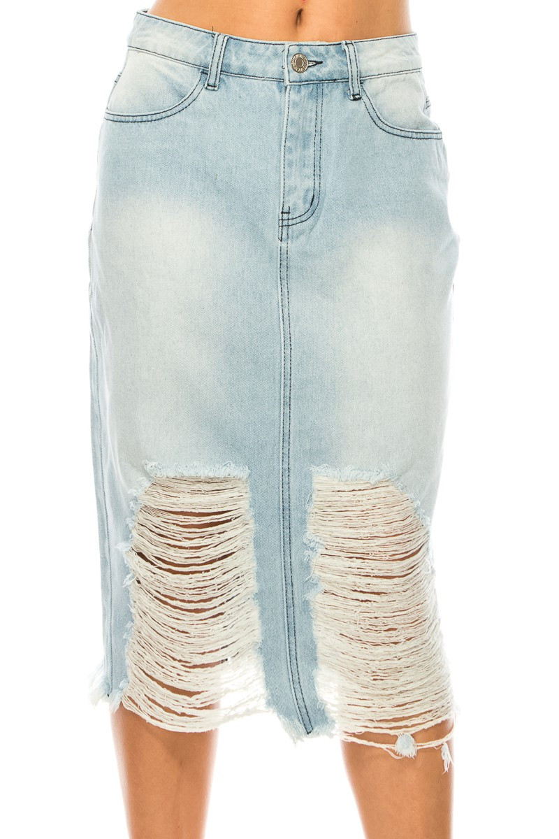 Denim Skirt