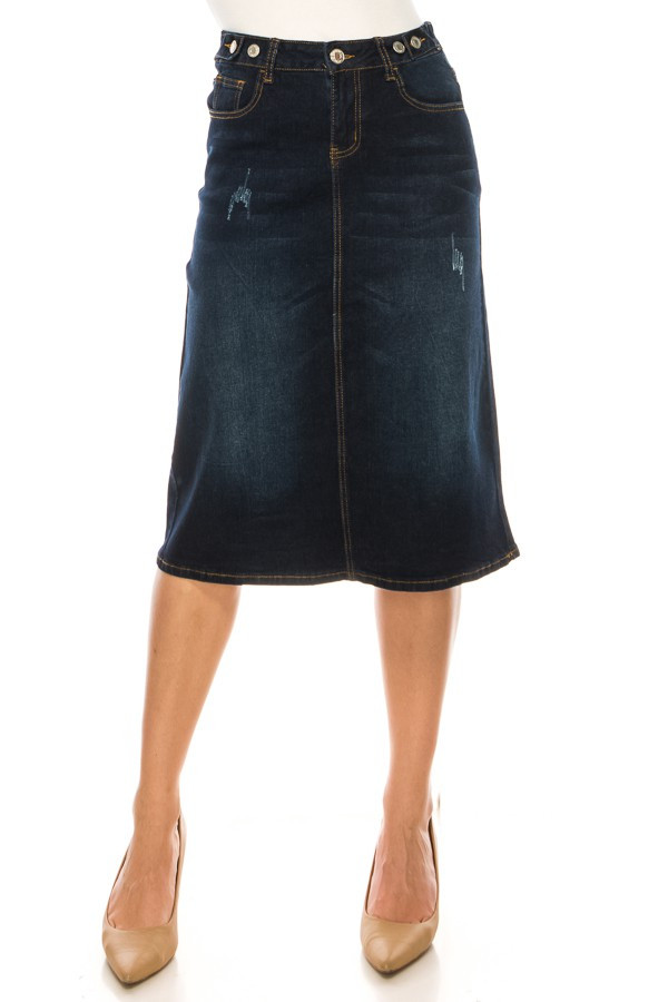 Denim Skirt