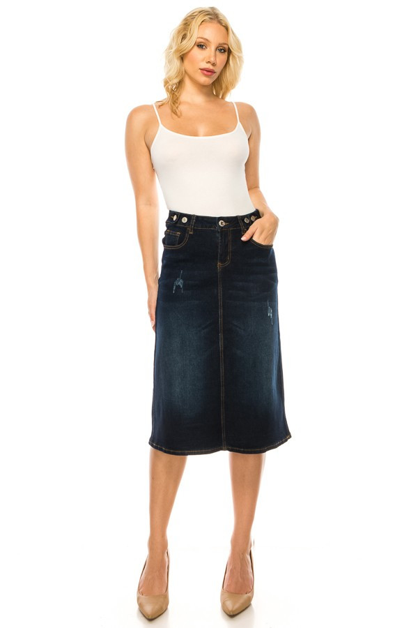 Denim Skirt