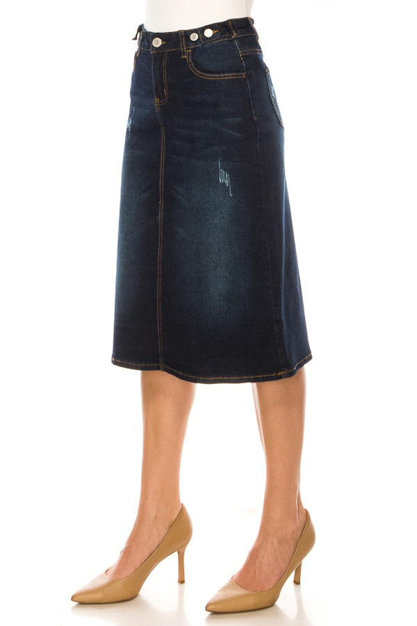 Denim Skirt