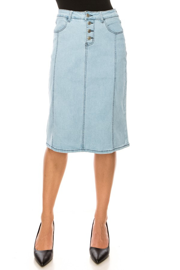 Denim Skirt